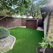 Full-Backyard-Transformation-with-Pet-Friendly-Artificial-Turf-Dog-Run-in-Dallas-TX 15